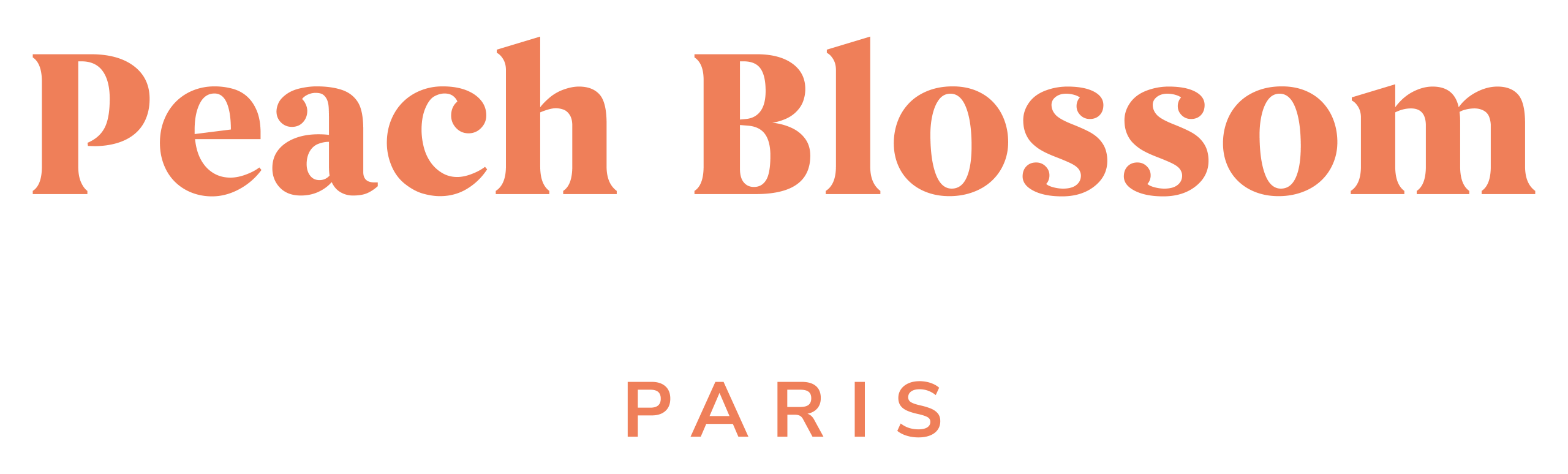 Peach Blossom Paris Boutique Logo