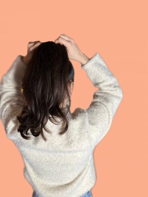 veste en laine beige crÃ¨me nude peach blossom paris