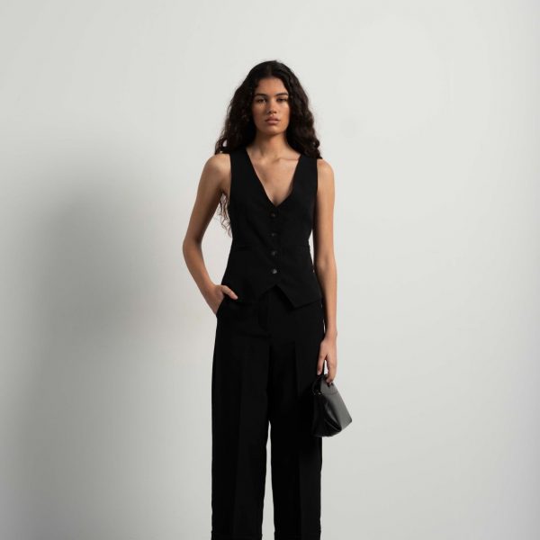 Gilet sans manches noir